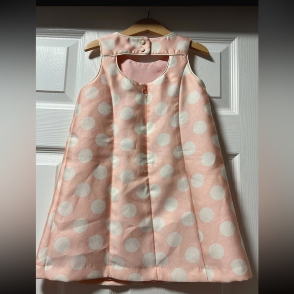 Amazing! Tahari Girl Polka Dot Dress 6T - Picture 2 of 5